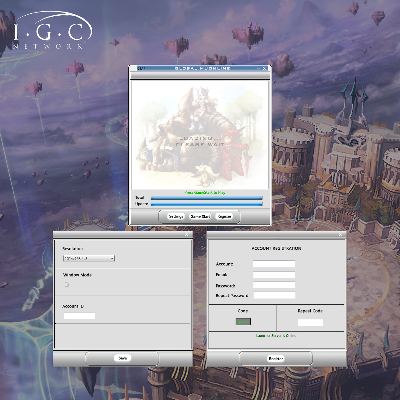 Global Launcher Design