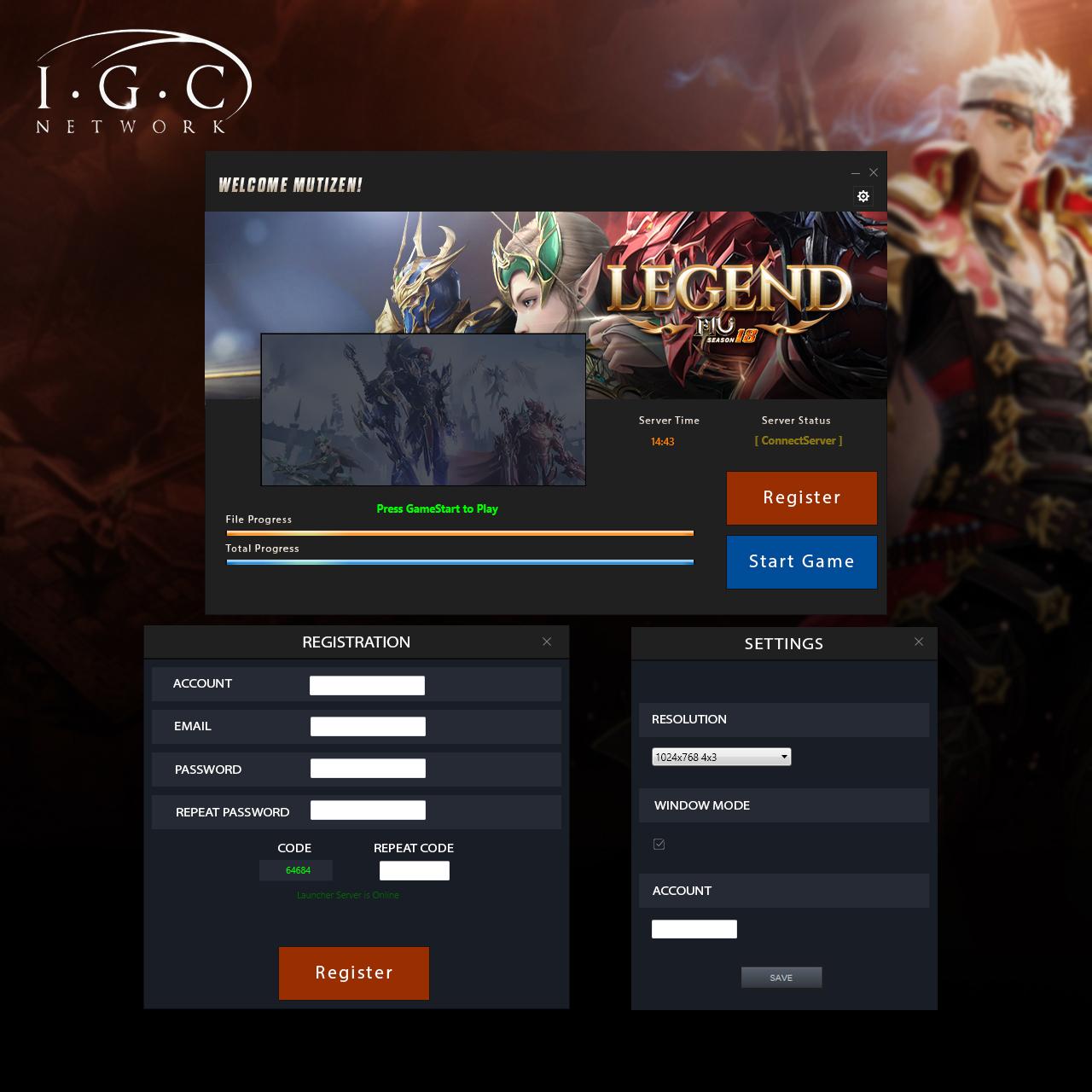 Legend Launcher Design