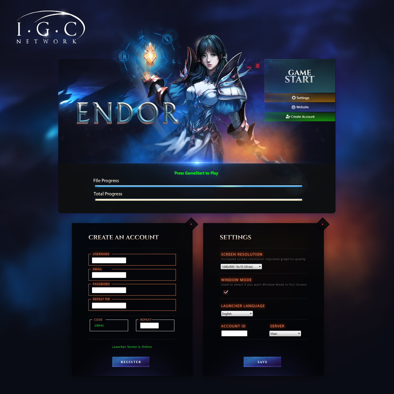 Endor Launcher Design